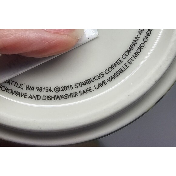 Starbucks You Are Here Collection Washington State 14oz Ceramic Coffee Mug 2015 - Picture 8 of 12